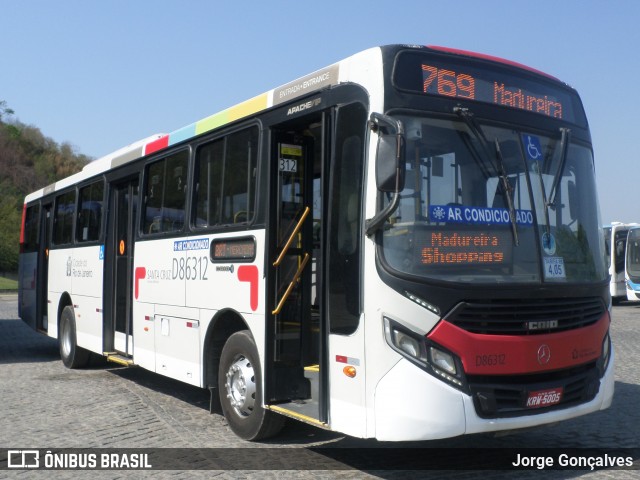 Auto Viação Jabour D86312 na cidade de Rio de Janeiro, Rio de Janeiro, Brasil, por Jorge Gonçalves. Número da foto: #8319490.