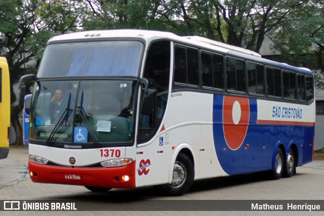 Viação São Cristóvão 1370 na cidade de São Paulo, São Paulo, Brasil, por Matheus Henrique. Número da foto: #8321051.