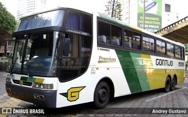 Empresa Gontijo de Transportes 15515 na cidade de Belo Horizonte, Minas Gerais, Brasil, por Andrey Gustavo. ID da foto: 8319744.