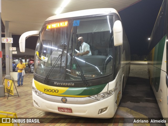 Empresa Gontijo de Transportes 19000 na cidade de João Monlevade, Minas Gerais, Brasil, por Adriano  Almeida. Número da foto: #8320377.