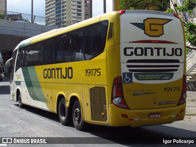 Empresa Gontijo de Transportes 19175 na cidade de Belo Horizonte, Minas Gerais, Brasil, por Igor Policarpo. ID da foto: 8320561.