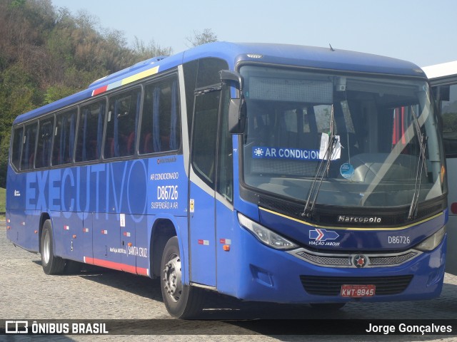 Auto Viação Jabour D86726 na cidade de Rio de Janeiro, Rio de Janeiro, Brasil, por Jorge Gonçalves. ID da foto: 8319540.