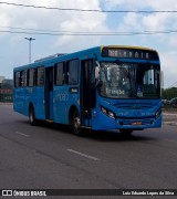 Viação Nossa Senhora do Amparo RJ 186.106 na cidade de Niterói, Rio de Janeiro, Brasil, por Luiz Eduardo Lopes da Silva. ID da foto: :id.