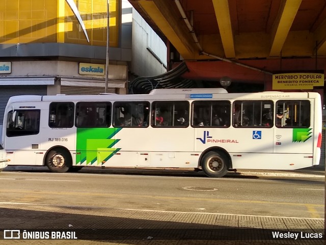 Viação Pinheiral RJ 189.016 na cidade de Volta Redonda, Rio de Janeiro, Brasil, por Wesley Lucas. ID da foto: 8323327.