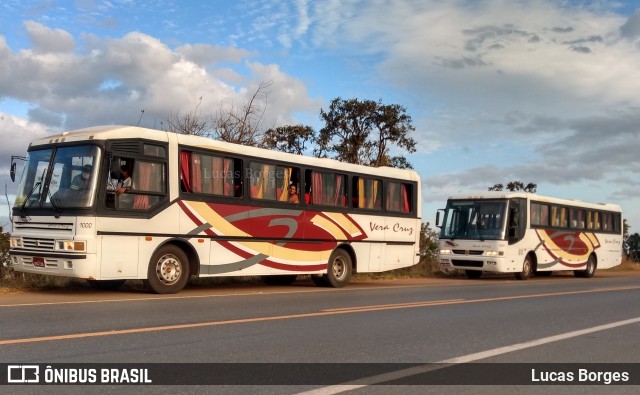 Vera Cruz Transporte e Turismo 1000 na cidade de Araxá, Minas Gerais, Brasil, por Lucas Borges . Número da foto: #8322727.
