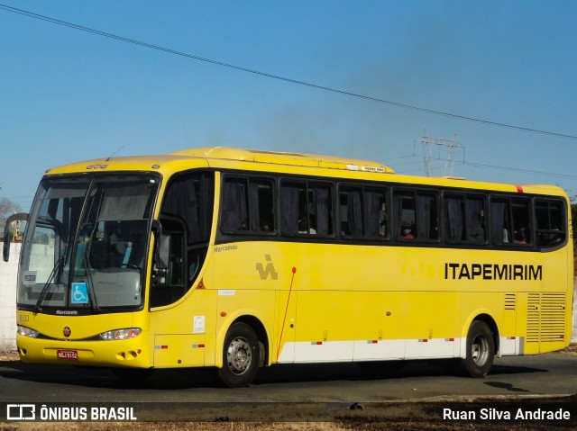 Viação Itapemirim 8533 na cidade de Teresina, Piauí, Brasil, por Ruan Silva Andrade. ID da foto: 8321790.