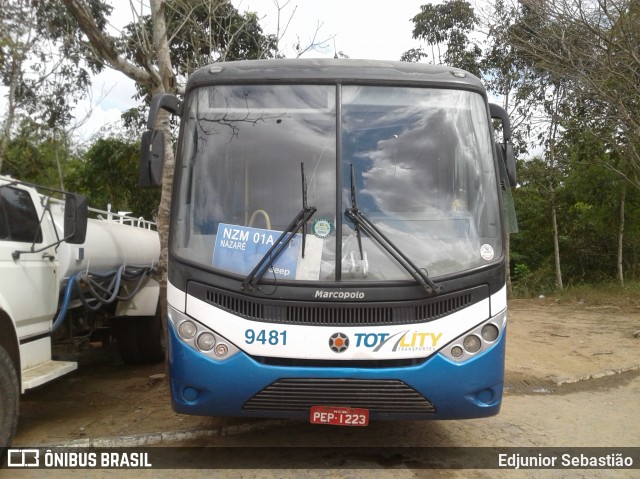 Totality Transportes 9481 na cidade de Nazaré da Mata, Pernambuco, Brasil, por Edjunior Sebastião. ID da foto: 8321928.