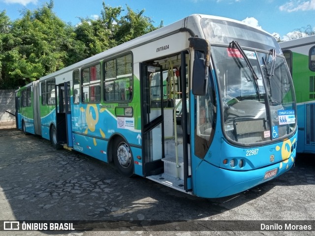 Nova Transporte 22987 na cidade de Cariacica, Espírito Santo, Brasil, por Danilo Moraes. Número da foto: #8323921.
