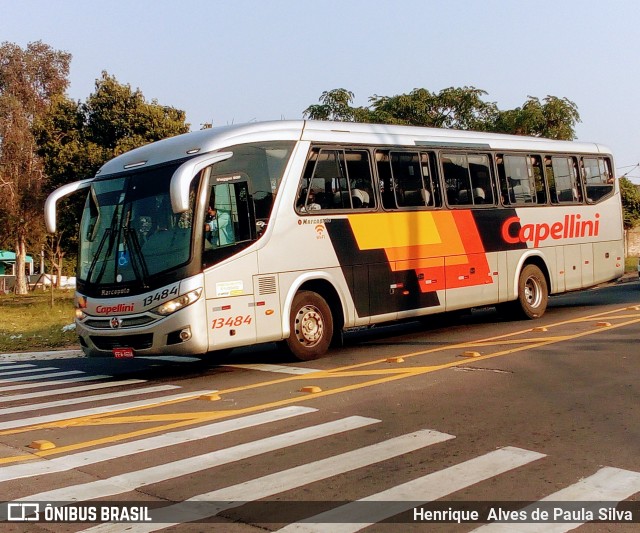 Transportes Capellini 13484 na cidade de Campinas, São Paulo, Brasil, por Henrique Alves de Paula Silva. Número da foto: #8321900.