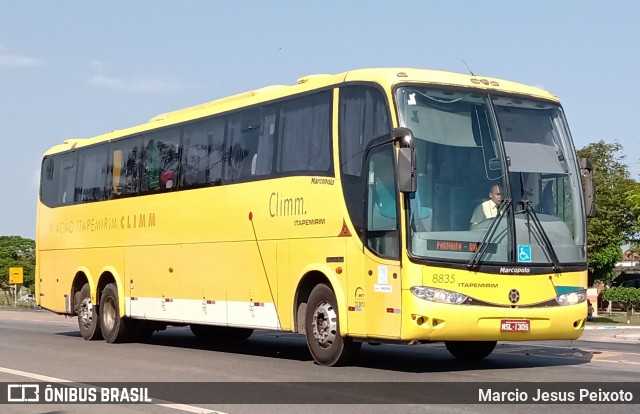 Viação Itapemirim 8835 na cidade de Governador Mangabeira, Bahia, Brasil, por Marcio Jesus Peixoto. Número da foto: #8323643.