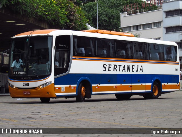 Viação Sertaneja 290 na cidade de Belo Horizonte, Minas Gerais, Brasil, por Igor Policarpo. ID da foto: 8323946.