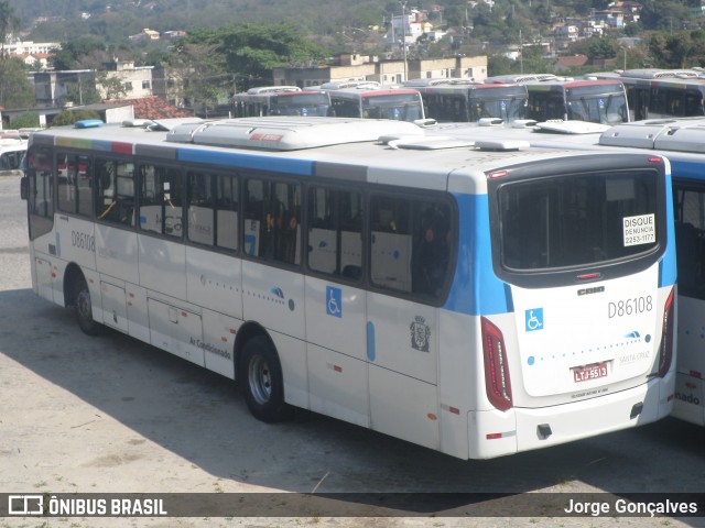 Auto Viação Jabour D86108 na cidade de Rio de Janeiro, Rio de Janeiro, Brasil, por Jorge Gonçalves. Número da foto: #8322205.