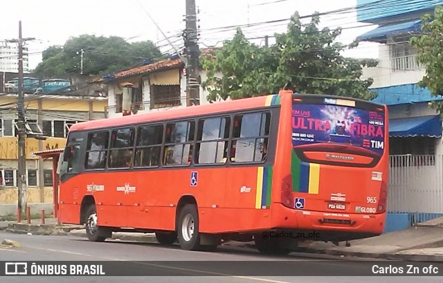 Transportadora Globo 965 na cidade de Olinda, Pernambuco, Brasil, por Carlos Zn ofc. ID da foto: 8321487.