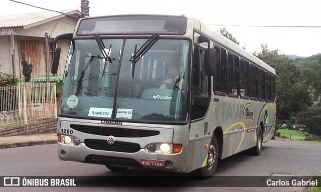 Viação Giratur 1200 na cidade de Caxias do Sul, Rio Grande do Sul, Brasil, por Carlos Gabriel. Número da foto: #8321453.