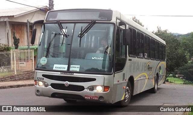 Viação Giratur 1200 na cidade de Caxias do Sul, Rio Grande do Sul, Brasil, por Carlos Gabriel. ID da foto: 8321453.