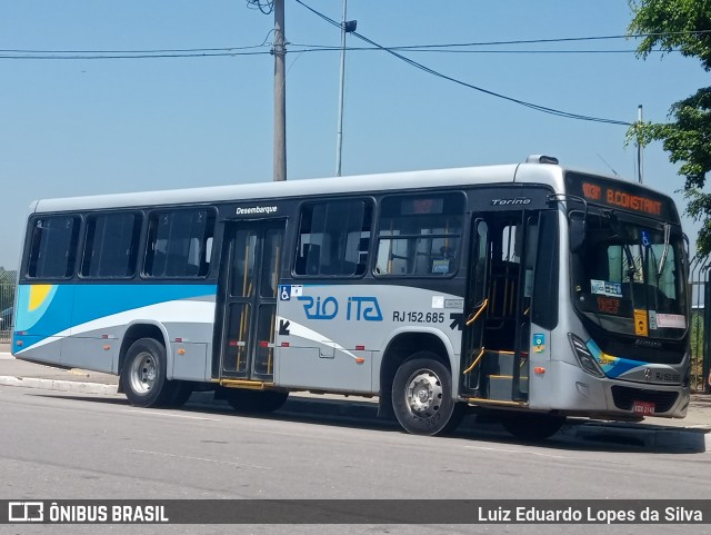 Rio Ita RJ 152.685 na cidade de Niterói, Rio de Janeiro, Brasil, por Luiz Eduardo Lopes da Silva. Número da foto: #8321855.