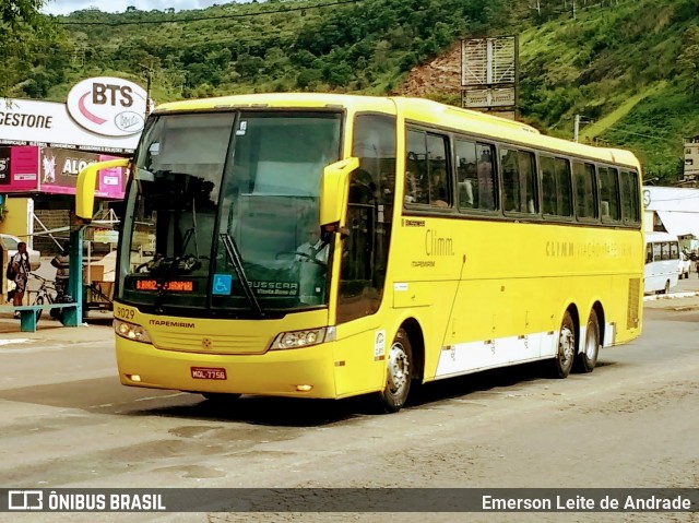 Viação Itapemirim 9029 na cidade de Manhuaçu, Minas Gerais, Brasil, por Emerson Leite de Andrade. ID da foto: 8247787.