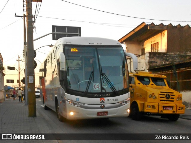 Viação Cidade do Aço RJ 174.158 na cidade de Rio de Janeiro, Rio de Janeiro, Brasil, por Zé Ricardo Reis. ID da foto: 8247814.