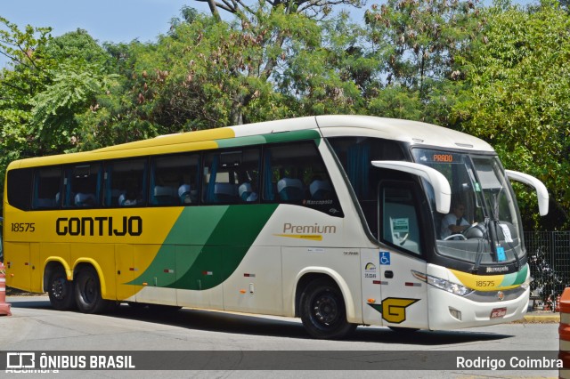 Empresa Gontijo de Transportes 18575 na cidade de São Paulo, São Paulo, Brasil, por Rodrigo Coimbra. ID da foto: 8247705.