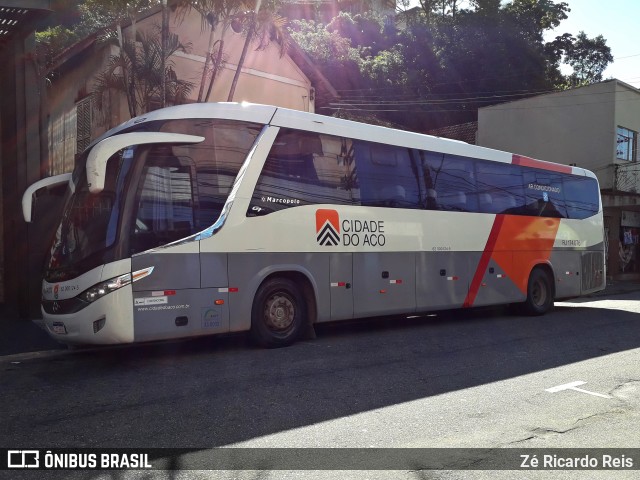 Viação Cidade do Aço RJ 174.076 na cidade de Petrópolis, Rio de Janeiro, Brasil, por Zé Ricardo Reis. Número da foto: #8247799.