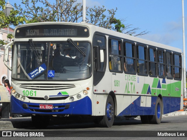Cidade Alta Transportes 1.061 na cidade de Olinda, Pernambuco, Brasil, por Matheus Lex. Número da foto: #8249086.
