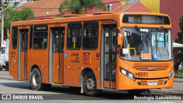 Auto Viação Redentor HI851 na cidade de Curitiba, Paraná, Brasil, por Busologia Gabrielística. ID da foto: 8247157.