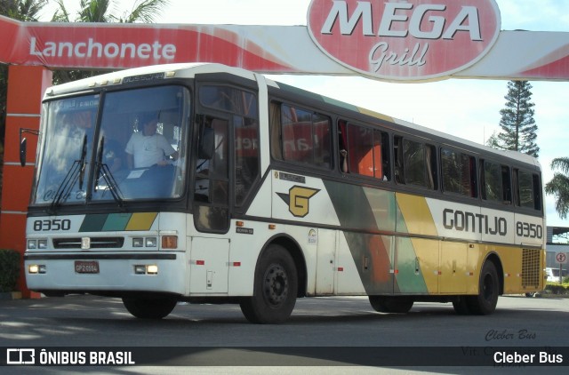 Empresa Gontijo de Transportes 8350 na cidade de Vitória da Conquista, Bahia, Brasil, por Cleber Bus. ID da foto: 8249330.