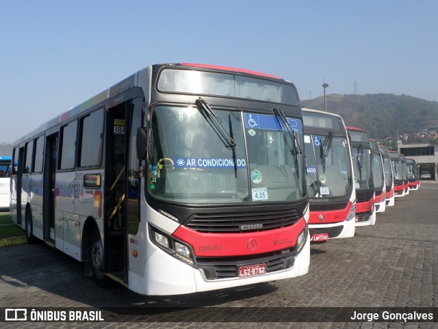 Auto Viação Jabour D86384 na cidade de Rio de Janeiro, Rio de Janeiro, Brasil, por Jorge Gonçalves. Número da foto: #8247631.