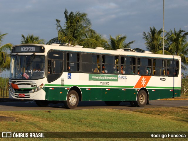 Auto Viação Veleiro 025 na cidade de Rio Largo, Alagoas, Brasil, por Rodrigo Fonseca. ID da foto: 8326326.