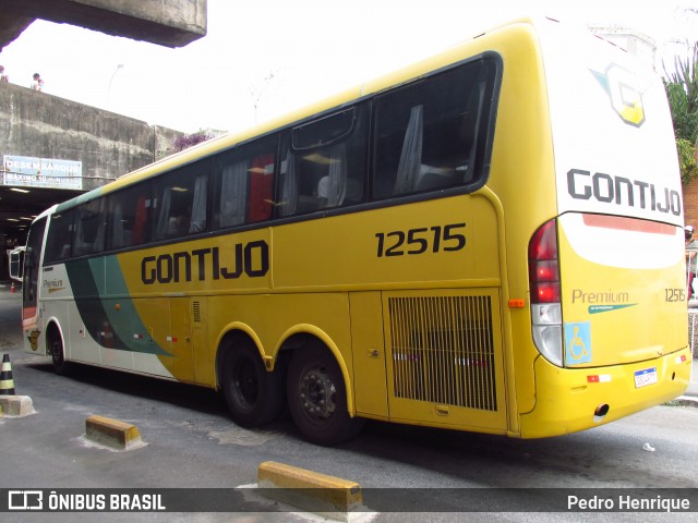 Empresa Gontijo de Transportes 12515 na cidade de Belo Horizonte, Minas Gerais, Brasil, por Pedro Henrique. ID da foto: 8325460.