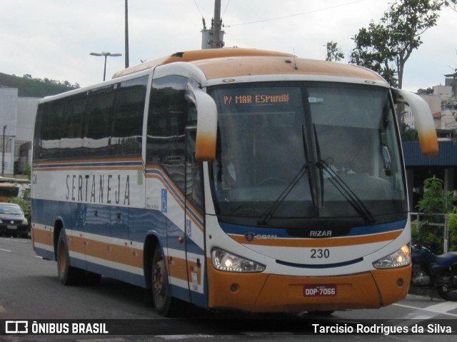 Viação Sertaneja 230 na cidade de Juiz de Fora, Minas Gerais, Brasil, por Tarcisio Rodrigues da Silva. ID da foto: 8325583.