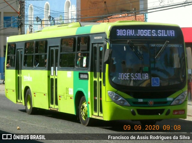 Viação Piauiense 01330 na cidade de Teresina, Piauí, Brasil, por Francisco de Assis Rodrigues da Silva. Número da foto: #8328507.