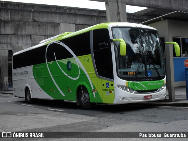 Expresso Princesa dos Campos 6148 na cidade de Curitiba, Paraná, Brasil, por Paulobuss  Guaratuba. ID da foto: 8329145.