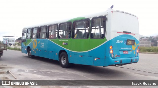 Nova Transporte 22149 na cidade de Cariacica, Espírito Santo, Brasil, por Isack Rosario. Número da foto: #8328081.