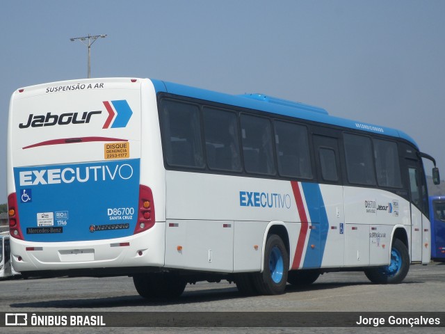 Auto Viação Jabour D86700 na cidade de Rio de Janeiro, Rio de Janeiro, Brasil, por Jorge Gonçalves. ID da foto: 8327870.