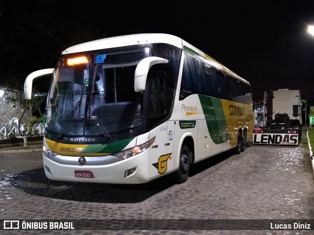 Empresa Gontijo de Transportes 19155 na cidade de Palmares, Pernambuco, Brasil, por Lucas Diniz. ID da foto: 8327959.