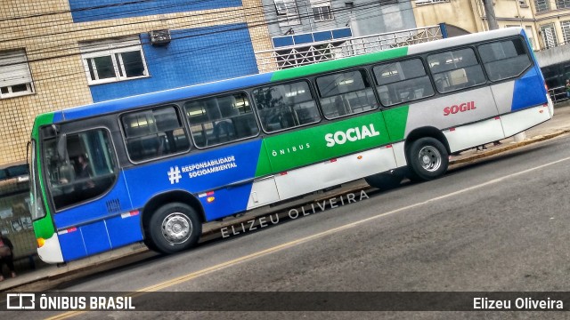 SOGIL - Sociedade de Ônibus Gigante Ltda. ÔNIBUS SOCIAL na cidade de Gravataí, Rio Grande do Sul, Brasil, por Elizeu Oliveira. Número da foto: #8327037.