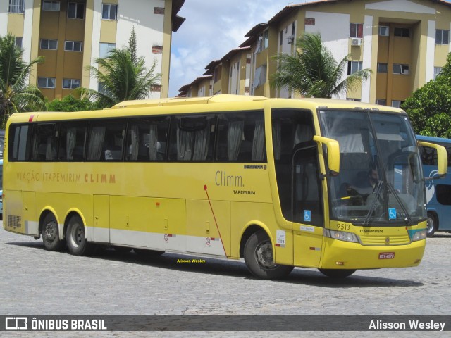 Viação Itapemirim 9513 na cidade de Fortaleza, Ceará, Brasil, por Alisson Wesley. ID da foto: 8328873.