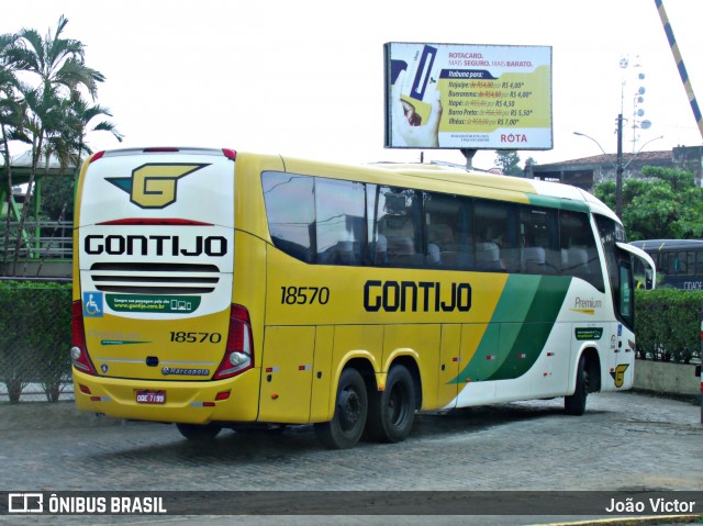 Empresa Gontijo de Transportes 18570 na cidade de Itabuna, Bahia, Brasil, por João Victor. ID da foto: 8328710.