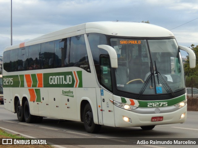 Empresa Gontijo de Transportes 21275 na cidade de Belo Horizonte, Minas Gerais, Brasil, por Adão Raimundo Marcelino. Número da foto: #8329102.