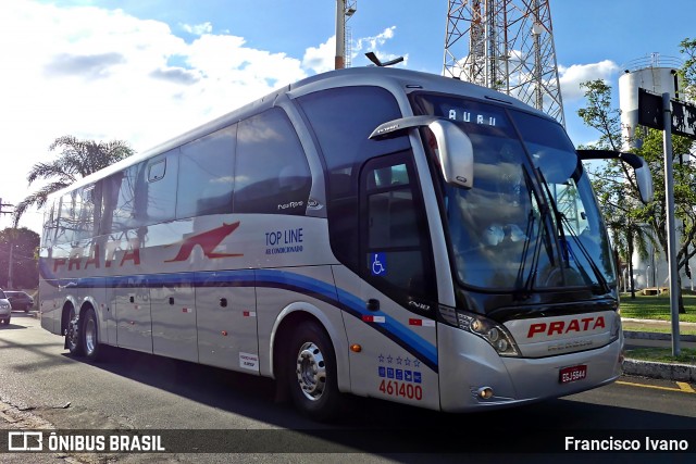 Expresso de Prata 461400 na cidade de Garça, São Paulo, Brasil, por Francisco Ivano. ID da foto: 8328034.