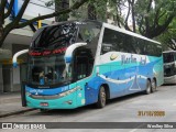Marlim Azul Turismo 2127 na cidade de Belo Horizonte, Minas Gerais, Brasil, por Weslley Silva. Número da foto: #:id.