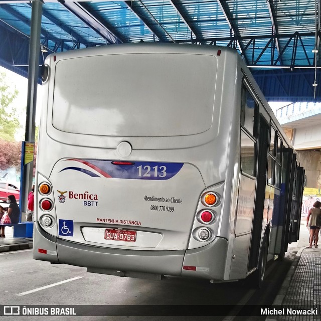 BBTT - Benfica Barueri Transporte e Turismo 1213 na cidade de Itapevi, São Paulo, Brasil, por Michel Nowacki. Número da foto: #8252211.