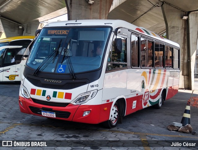 Transmoreira 1610 na cidade de Belo Horizonte, Minas Gerais, Brasil, por Júlio César. ID da foto: 8251128.