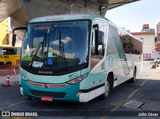 Santa Fé Transportes 095 na cidade de Belo Horizonte, Minas Gerais, Brasil, por Júlio César. Número da foto: #8251125.