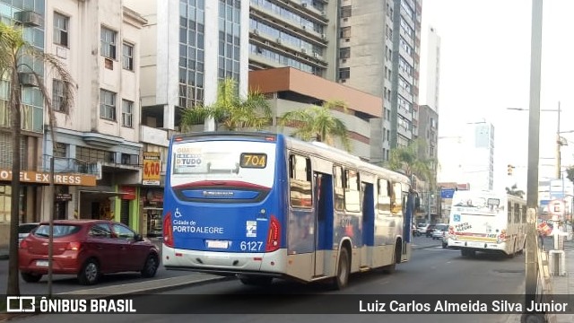 Auto Viação Navegantes 6127 na cidade de Porto Alegre, Rio Grande do Sul, Brasil, por Luiz Carlos Almeida Silva Junior. Número da foto: #8252290.