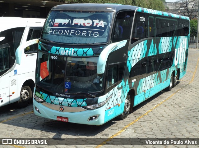 UTIL - União Transporte Interestadual de Luxo 13901 na cidade de Belo Horizonte, Minas Gerais, Brasil, por Vicente de Paulo Alves. ID da foto: 8252335.