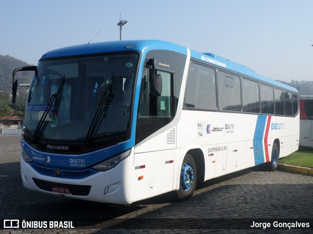 Auto Viação Jabour D86791 na cidade de Rio de Janeiro, Rio de Janeiro, Brasil, por Jorge Gonçalves. ID da foto: 8252159.