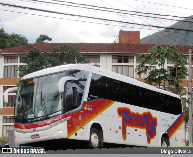 Transcotur 560 (RJ 675.006) na cidade de Teresópolis, Rio de Janeiro, Brasil, por Diego Oliveira. ID da foto: 8249719.