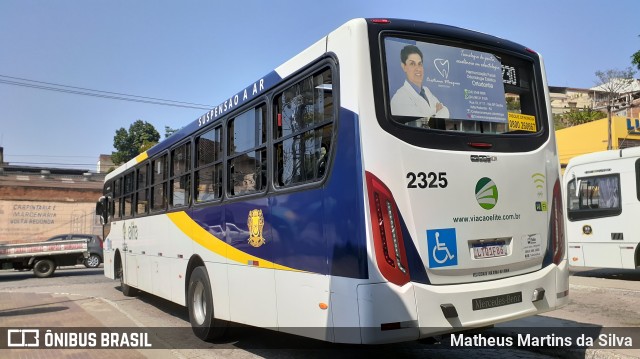 Viação Elite 2325 na cidade de Volta Redonda, Rio de Janeiro, Brasil, por Matheus Martins da Silva. Número da foto: #8250367.